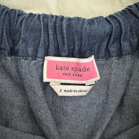 Kate Spade Denim Maxi Skirt women’s size small - Picture 3 of 3